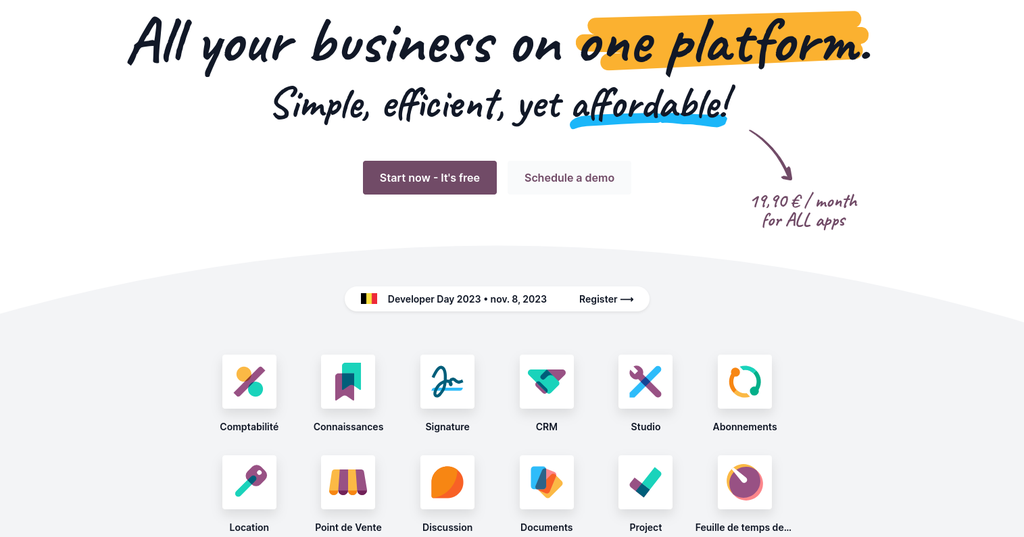 Complete Business Solution Setup with CyberPanel, Odoo Community Edition, and Mautic