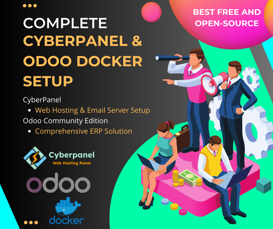 Complete CyberPanel & Odoo 17 CE Setup on CyberPanel Docker Manager